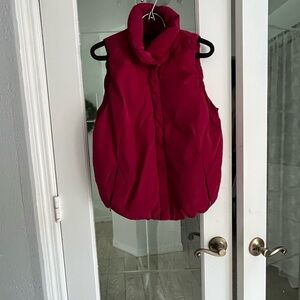 GAP Red Puffer Vest